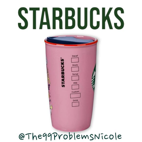 Starbucks Disney Epcot Porcelain Tumbler and Ornament Set - Picture 6 of 11